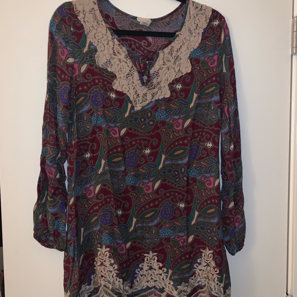Gimmicks by BKE paisley dress